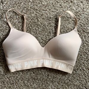 Wireless Nude PINK bra